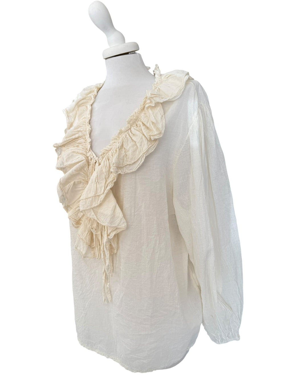 Camicia rouches