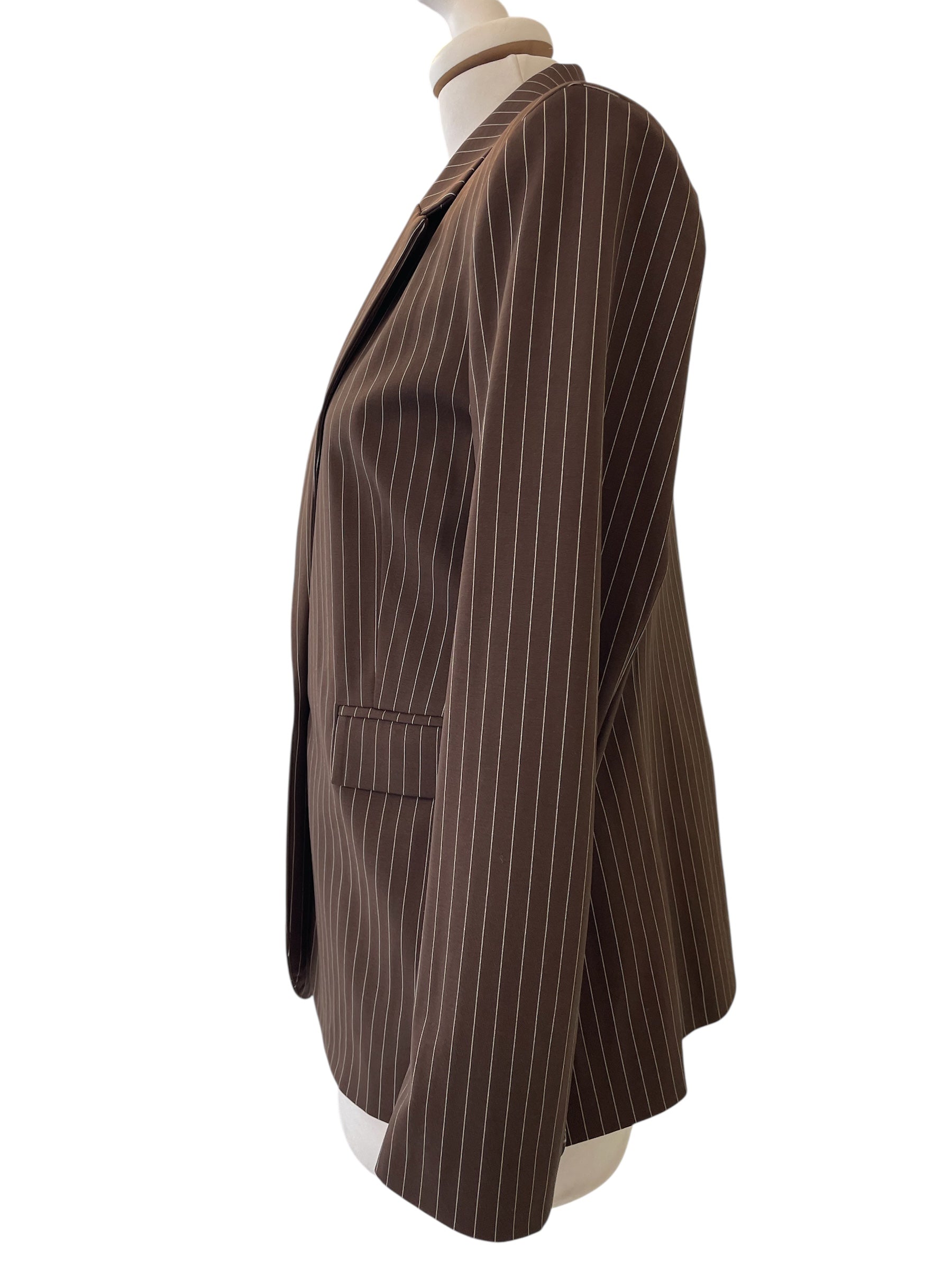 Blazer moro gessato tensione in 26B4072