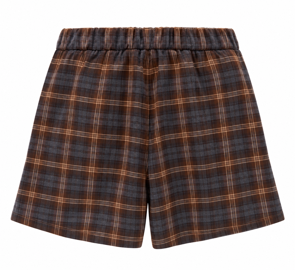 Short check con pizzo
