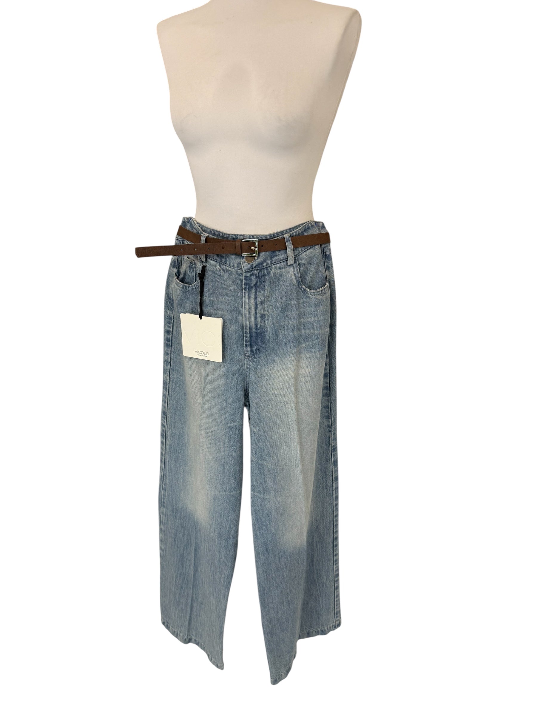 A denim chiaro