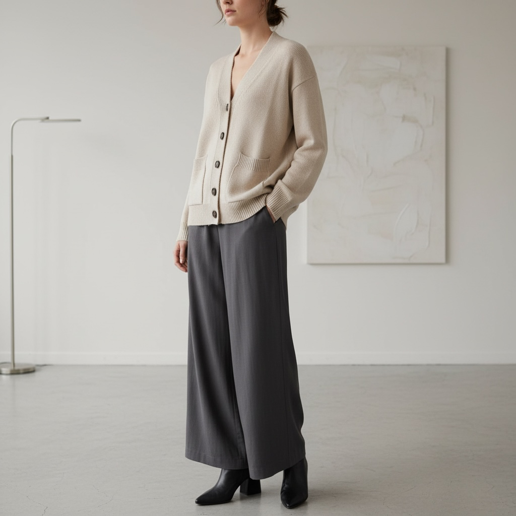 Cardigan tasche