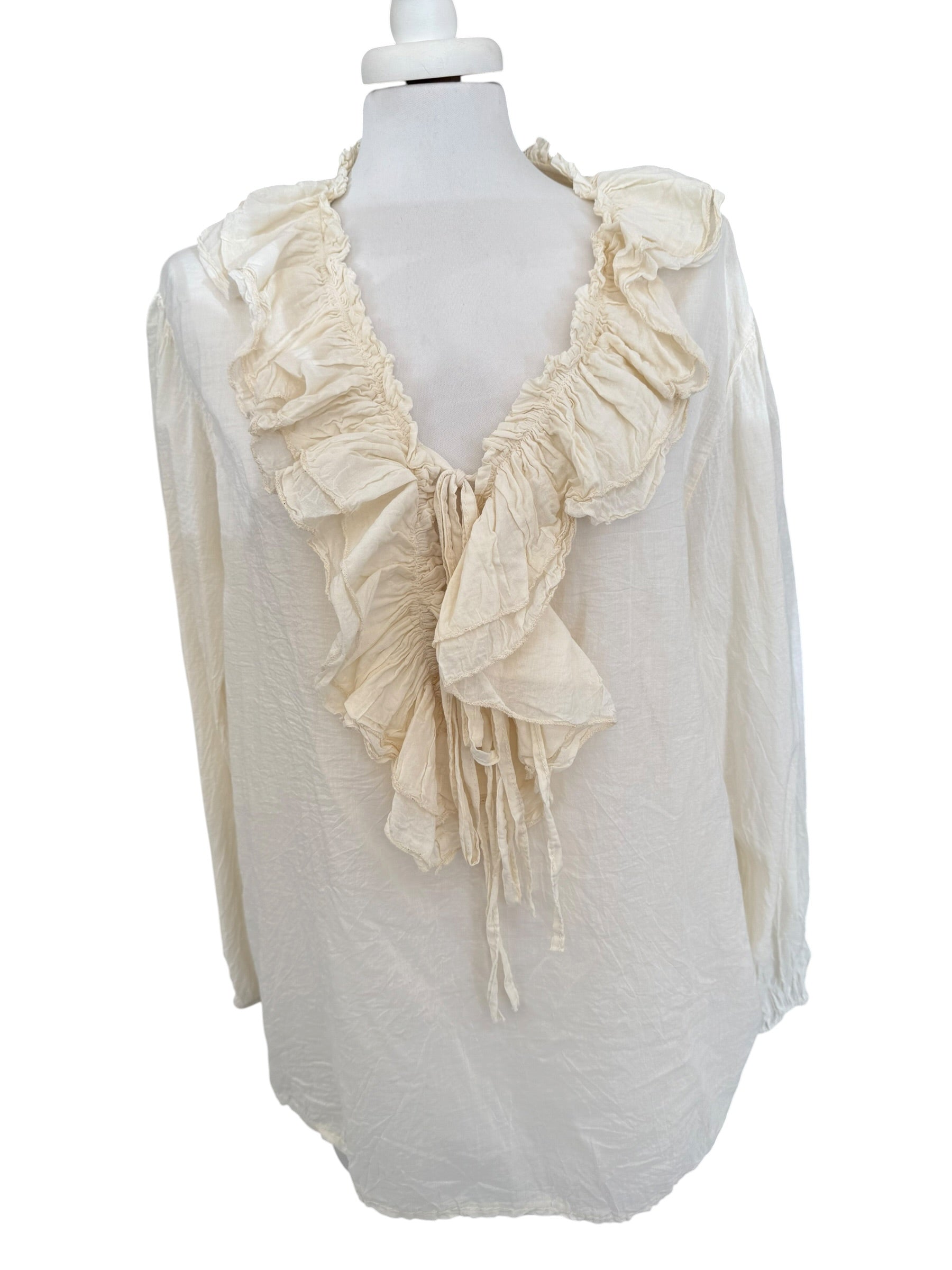 Camicia rouches