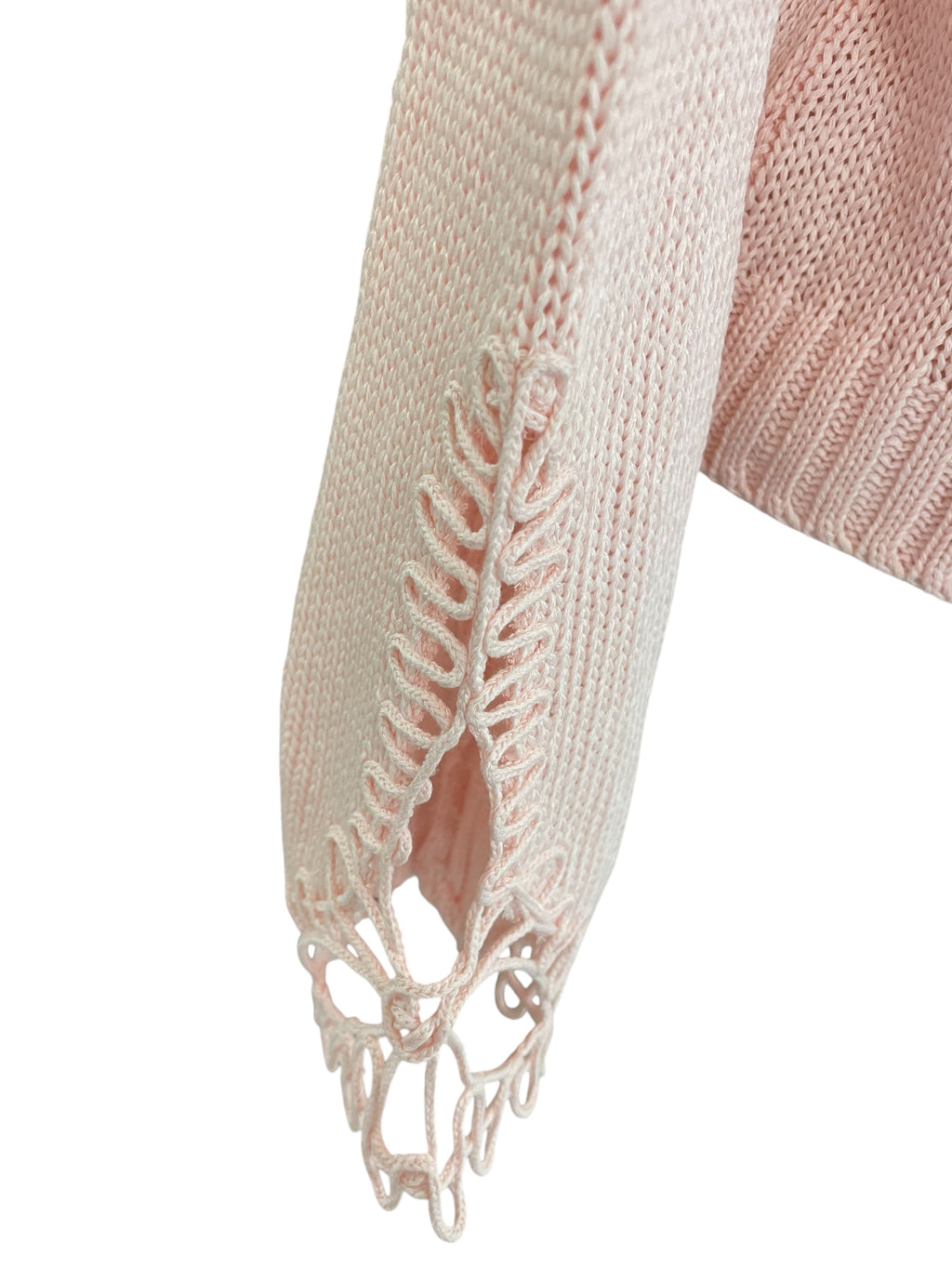 Maglia traforo manica tensione D90167