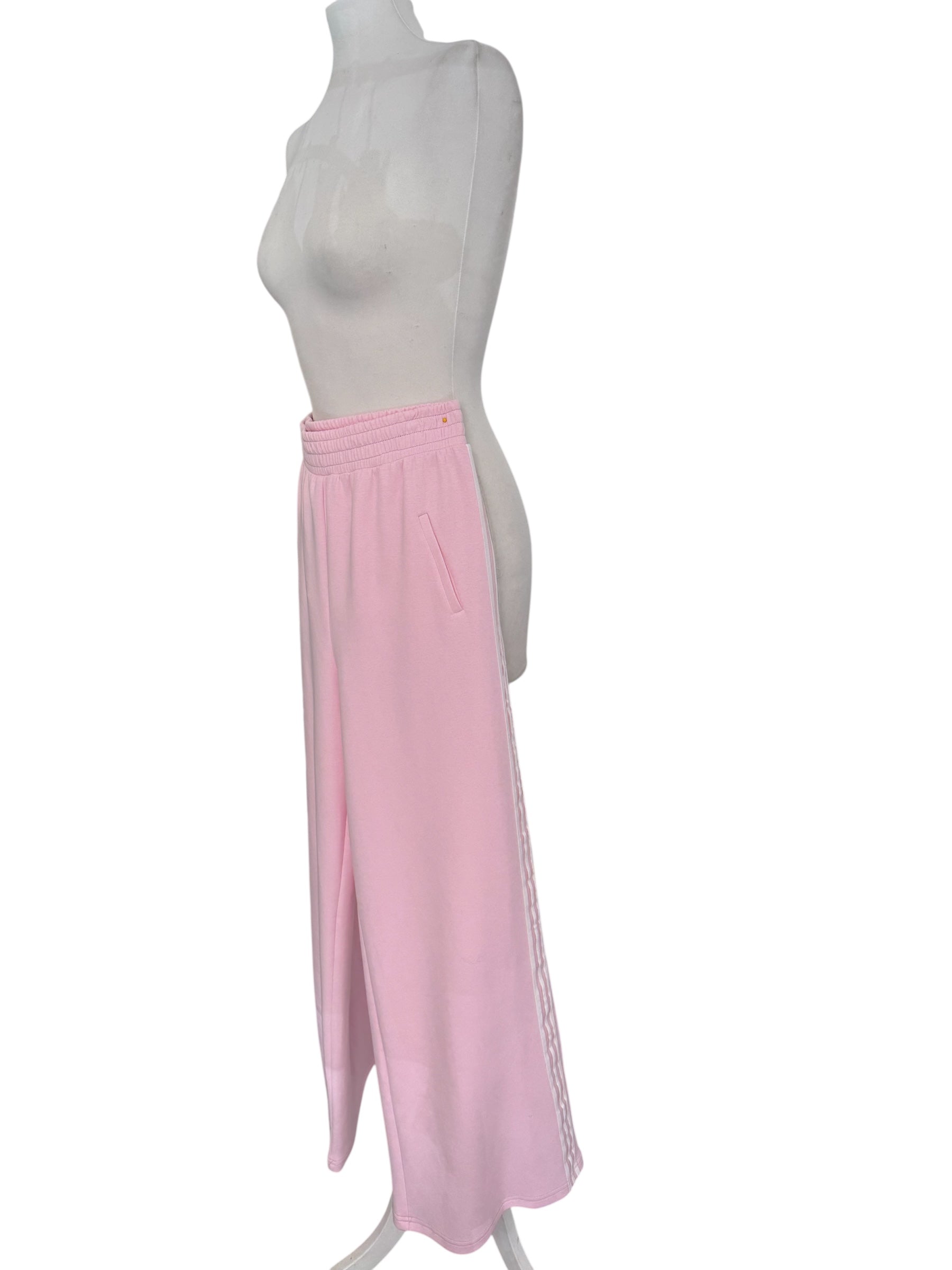 Pantalone rosa banda laterale