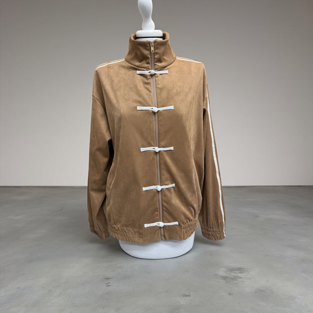 Giacca dainetto alamari