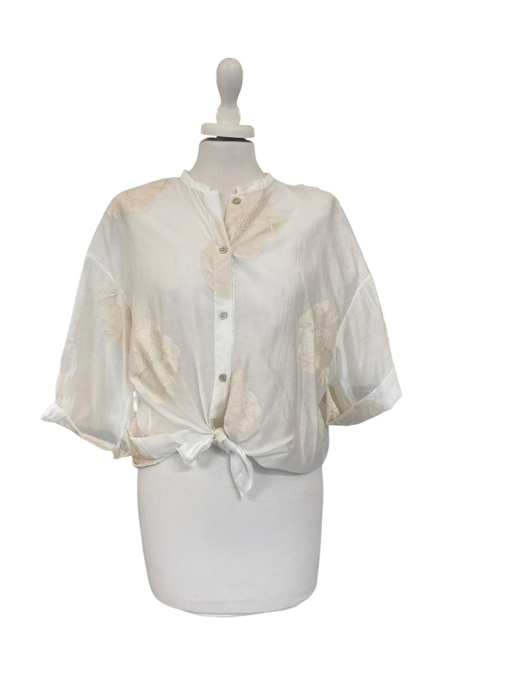Camicia ricamo