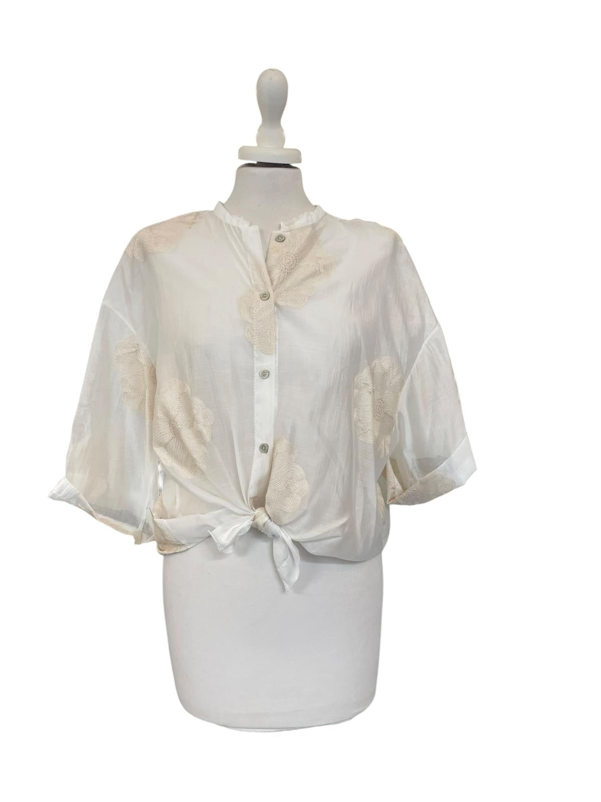 Camicia ricamo