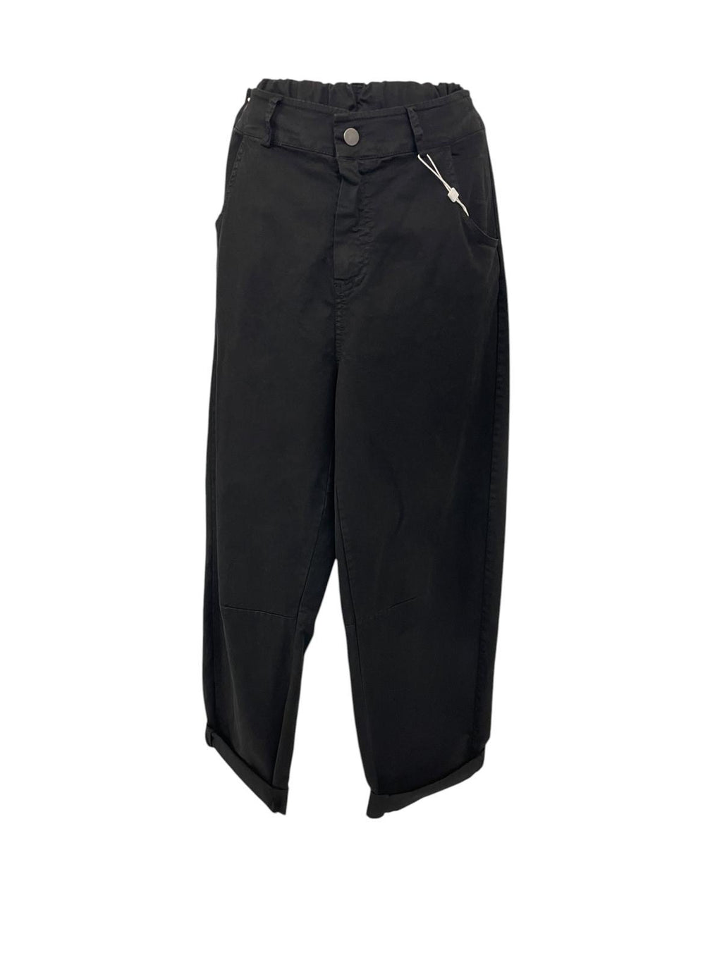 Pantalone ovetto con ripresa