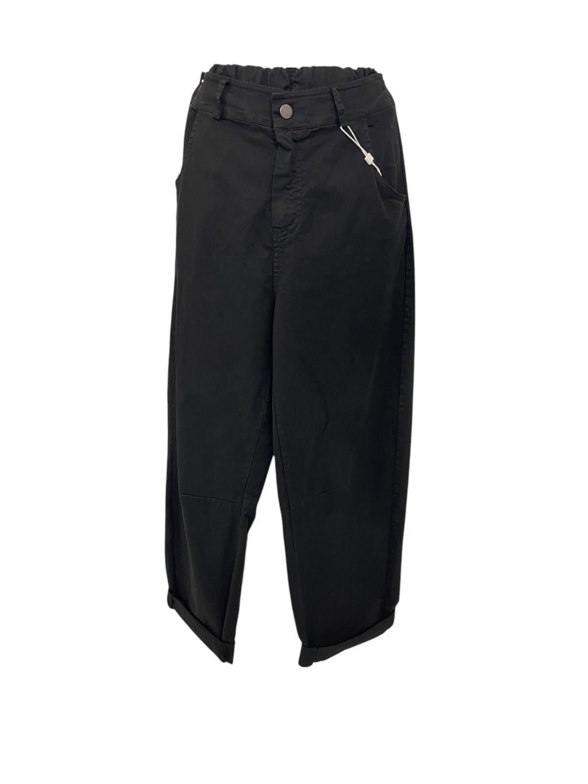 Pantalone ovetto con ripresa