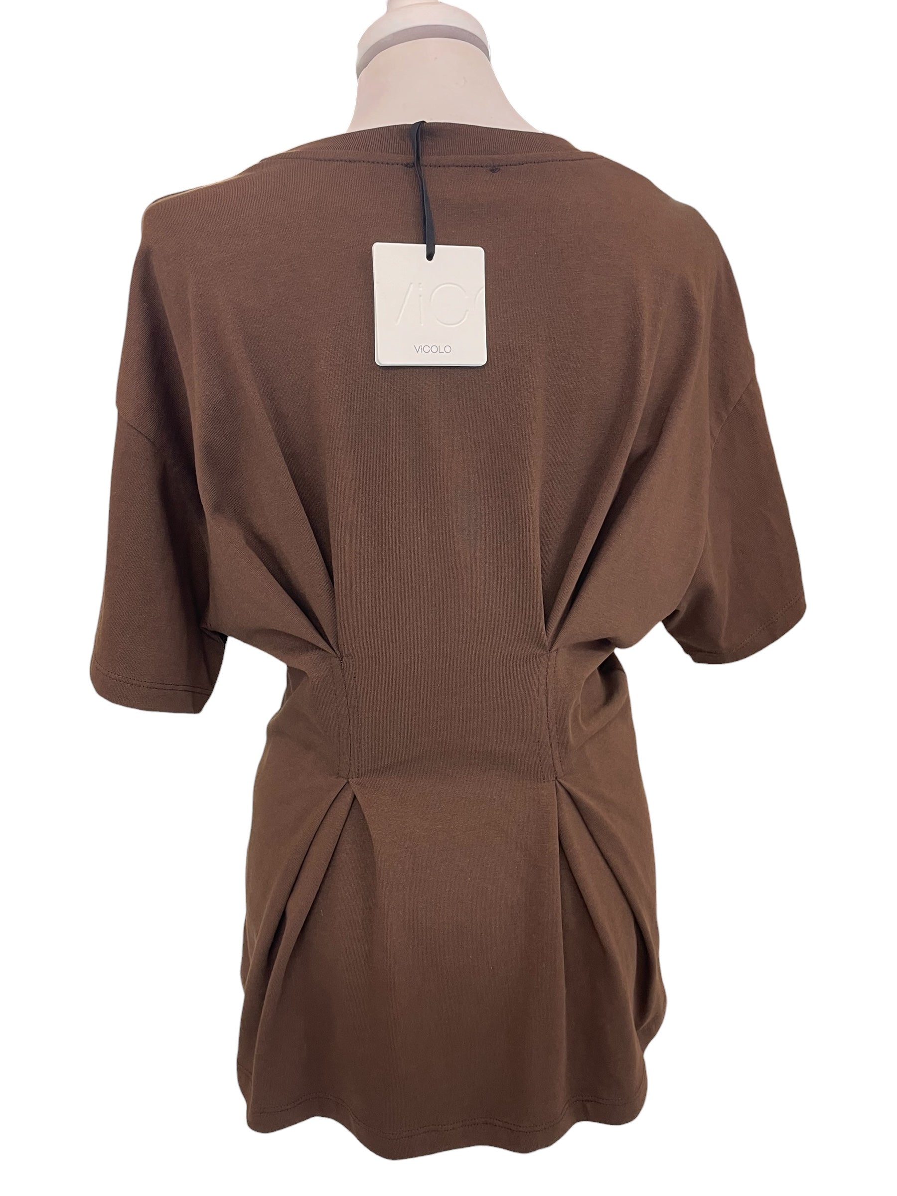 T-shirt con ripresa