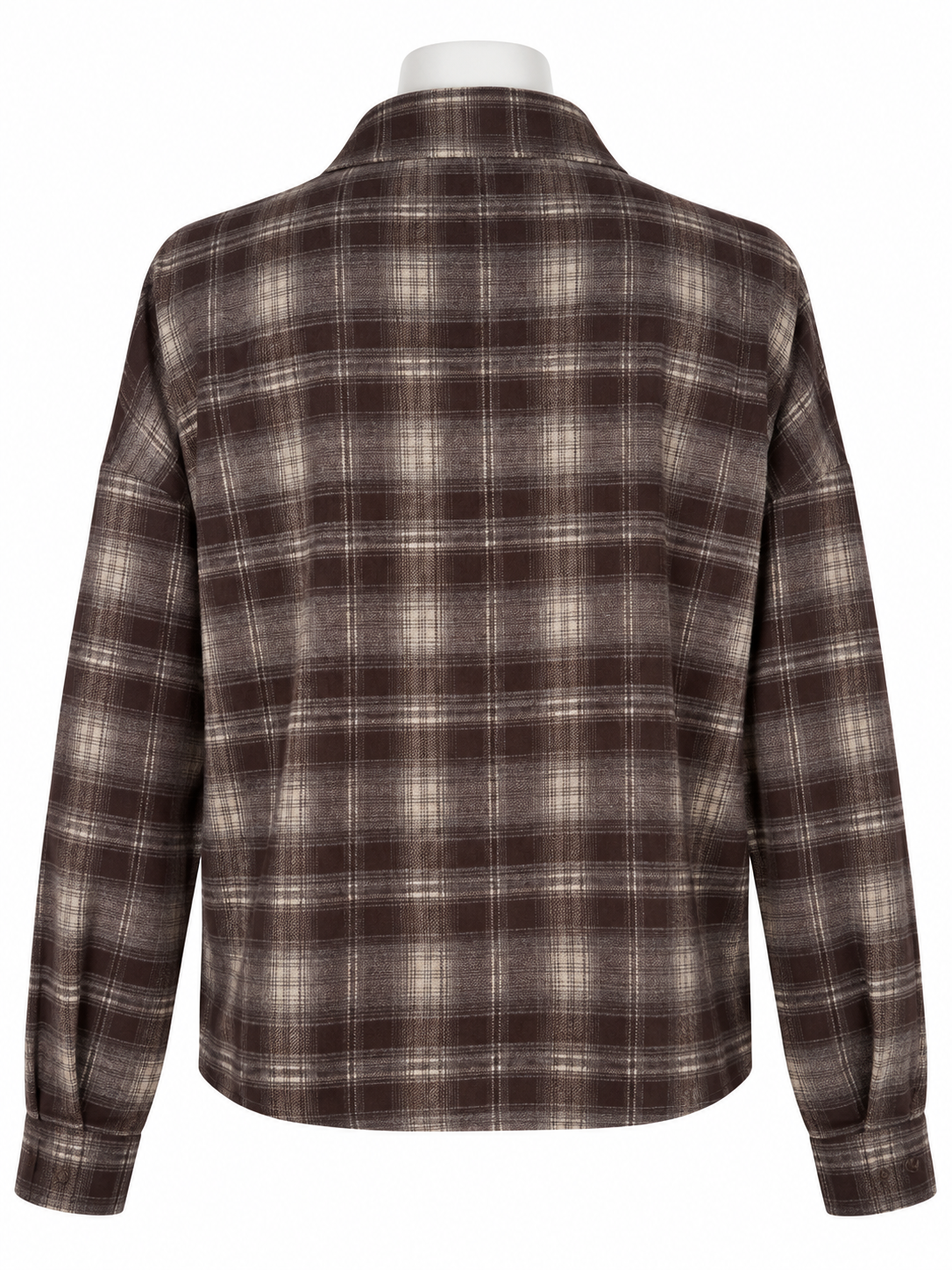 Camicia check con strass