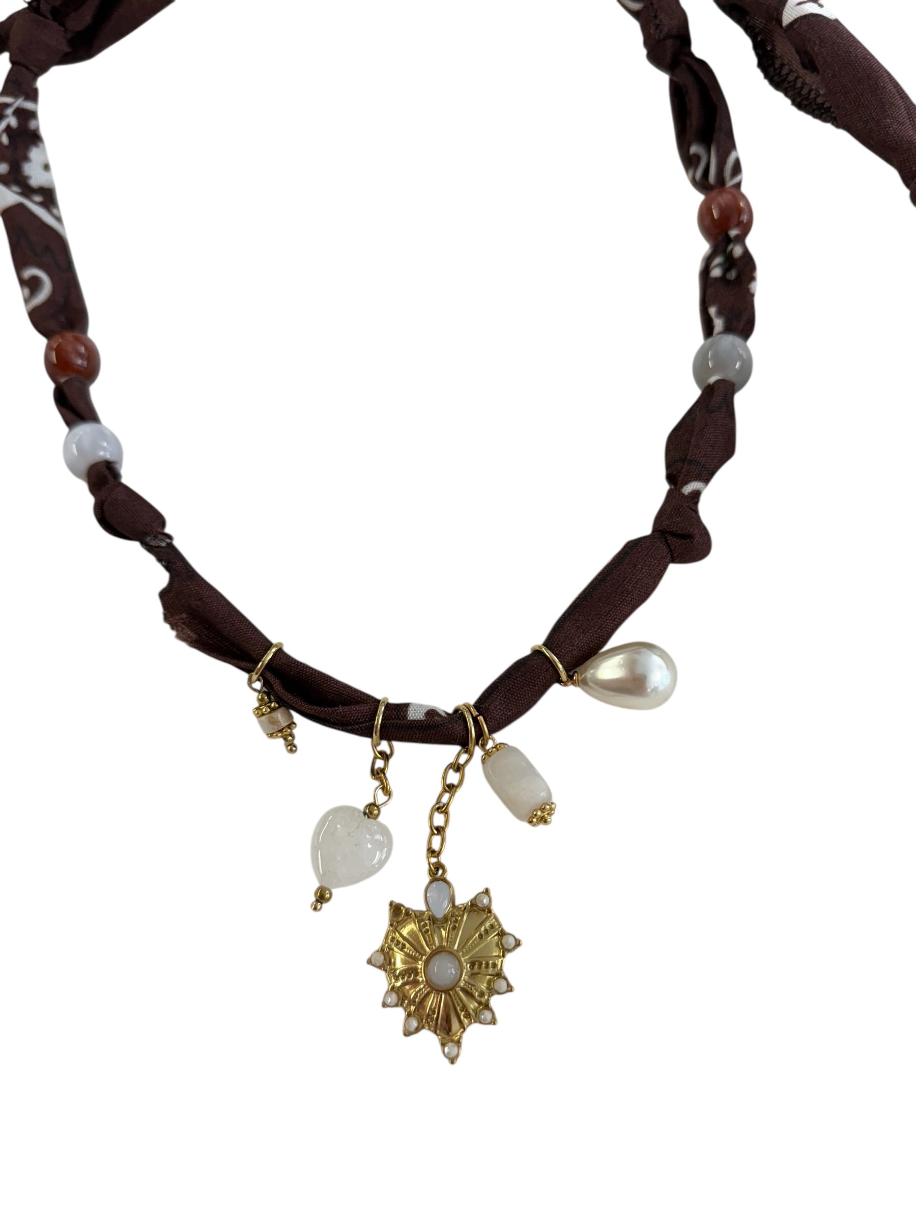 NECKLACE BANDANA MORO PENDENTE