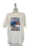 T-shirt over taglia unica vicolo