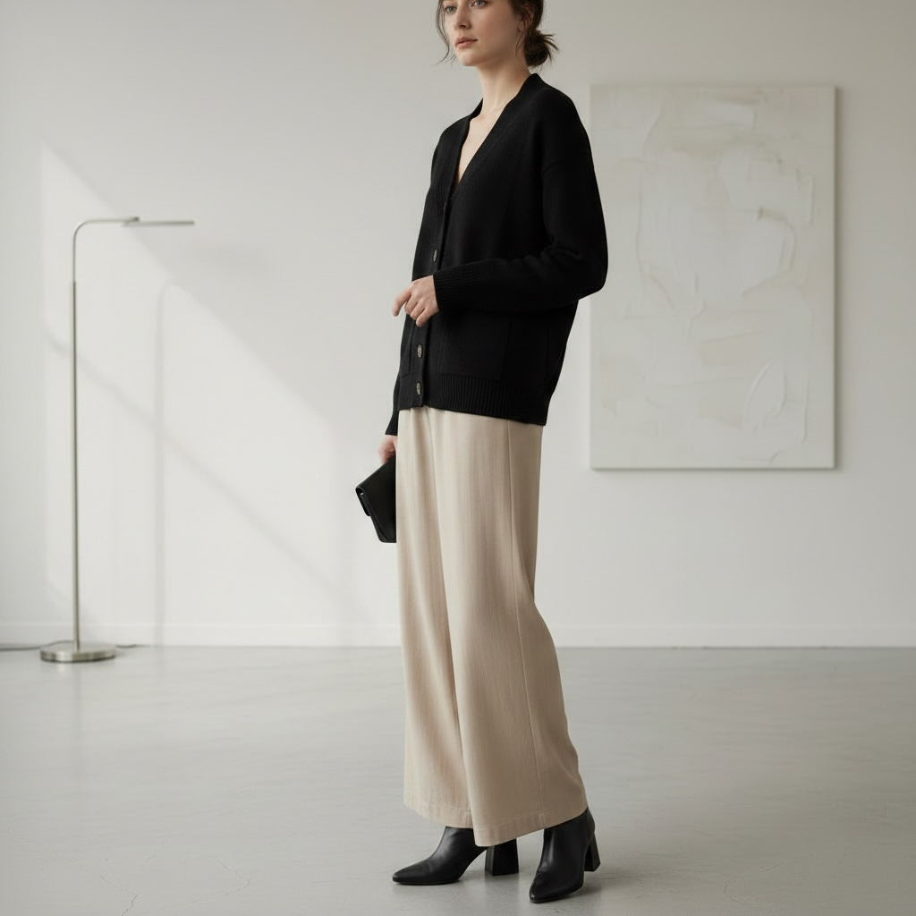 Cardigan tasche