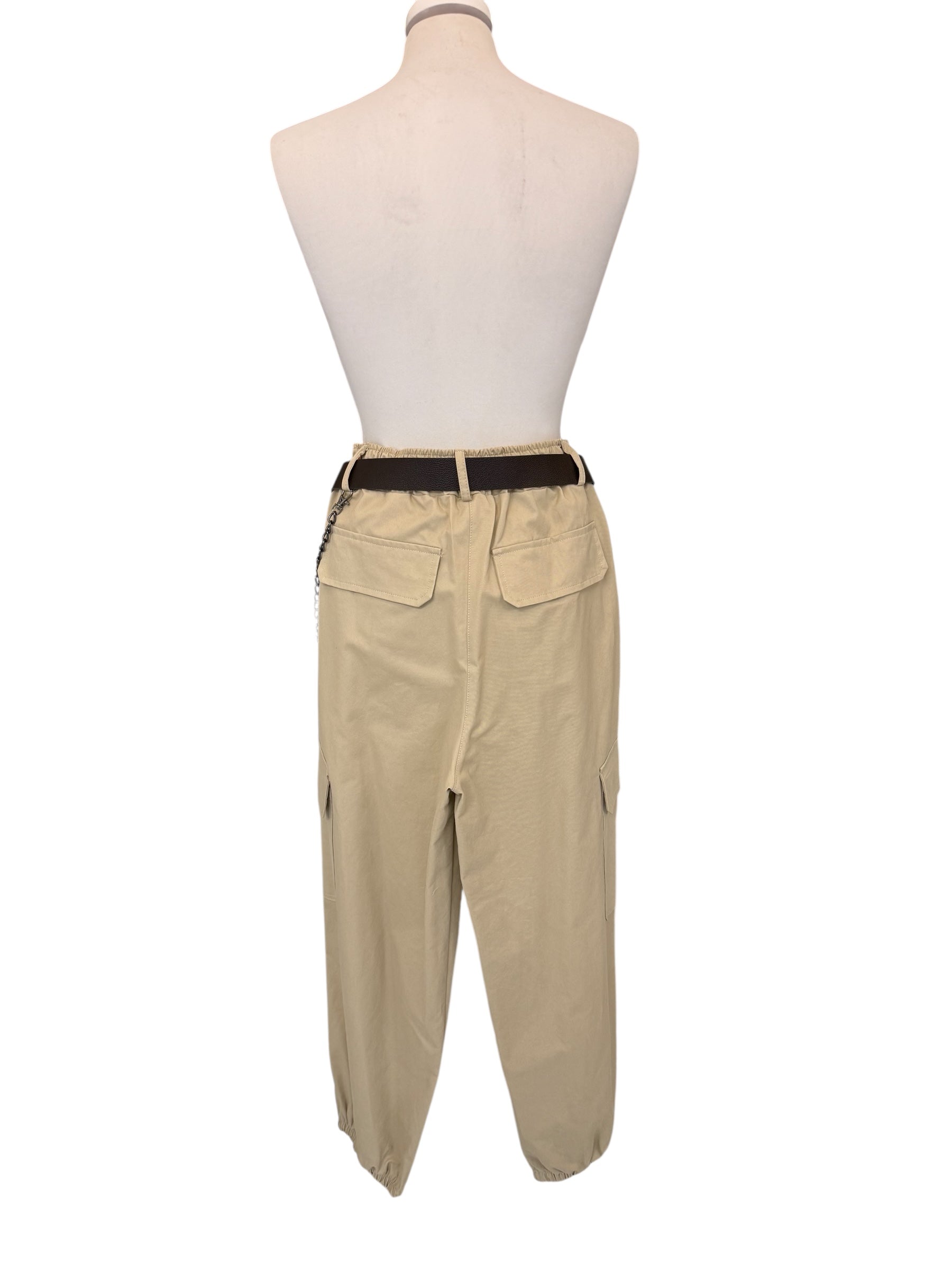 Cargo in cotone sabbia