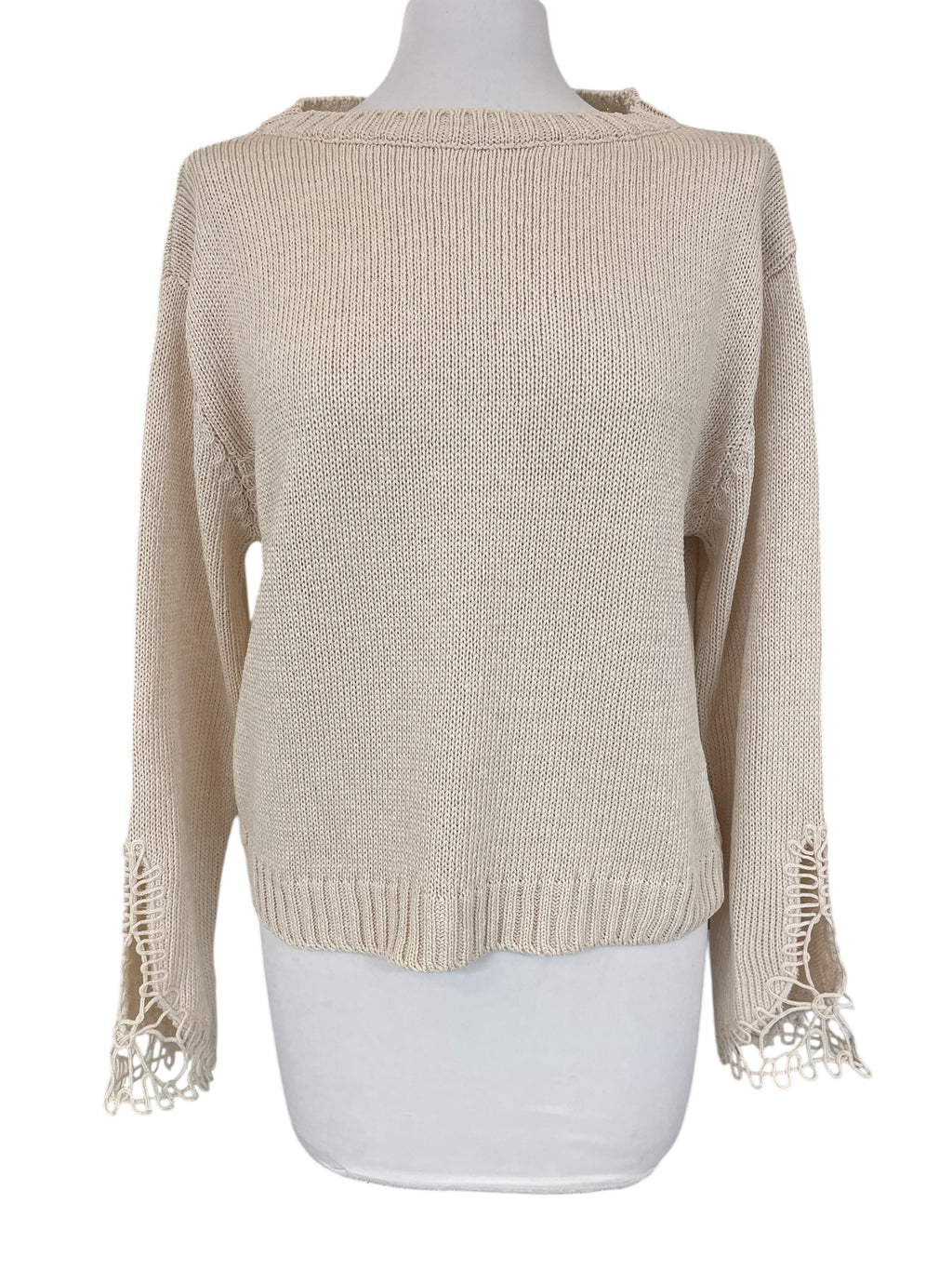 Maglia traforo manica tensione D90167