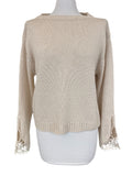 Maglia traforo manica tensione D90167