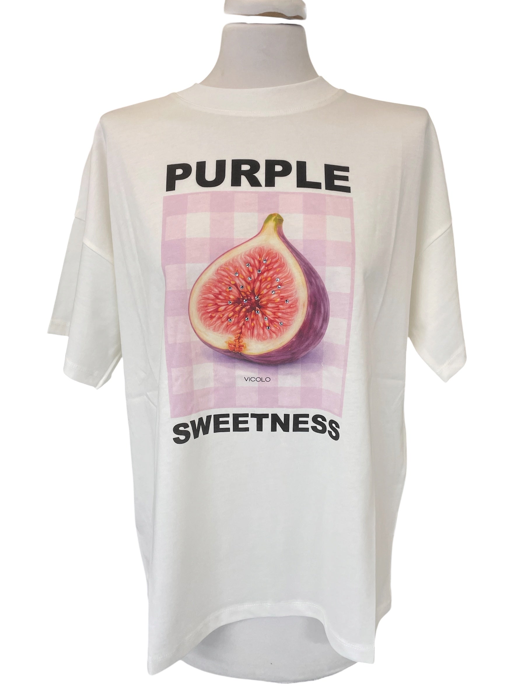 T-shirt over vicolo taglia unica unica variante