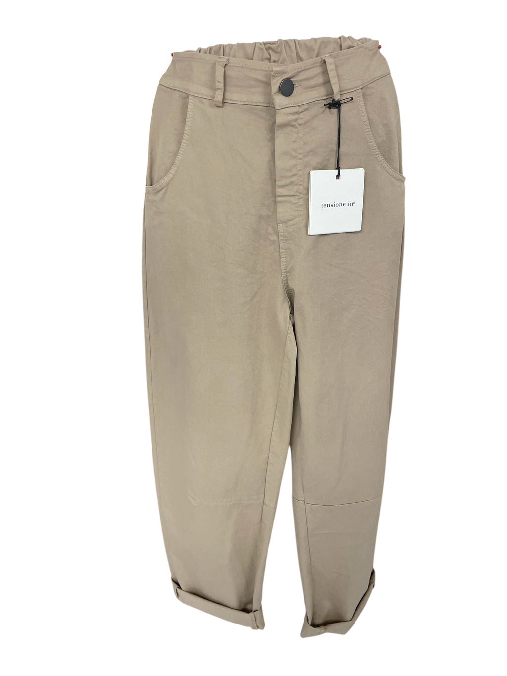 Pantalone tensione in PA5259 elastico vita