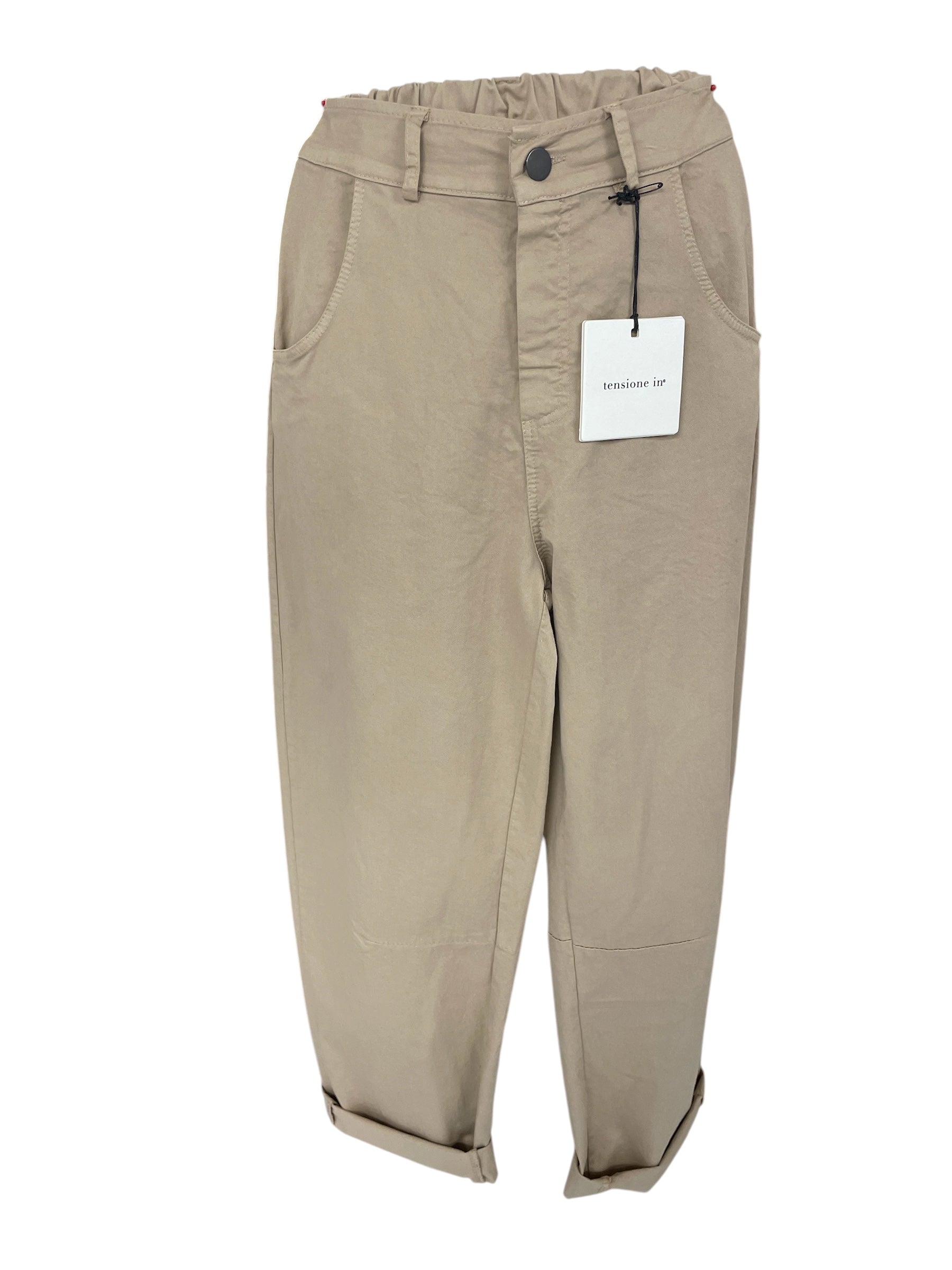 Pantalone tensione in PA5259 elastico vita