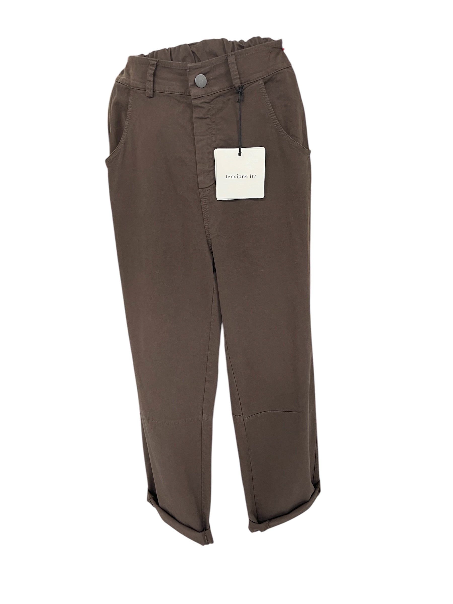 Pantalone tensione in PA5259 elastico vita