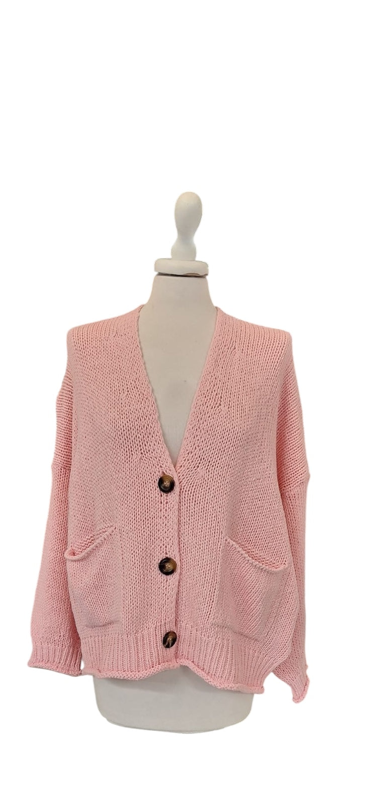 Cardigan tasche vicolo