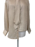 Camicia righe + cravatta